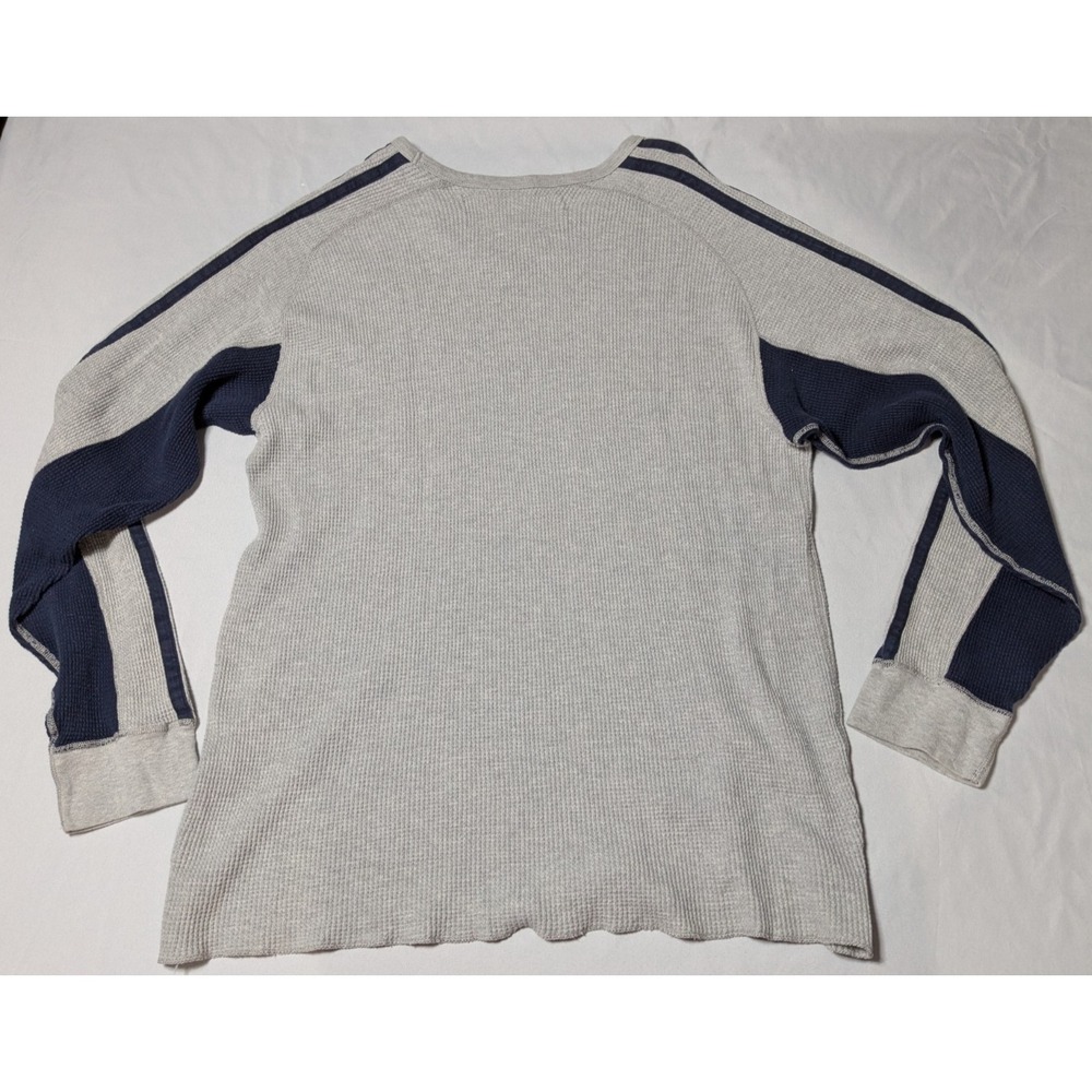VTG POLO JEANS CO RALPH LAUREN Military Surplus Gray Thermal Shirt - Men 2XL - Picture 14 of 16
